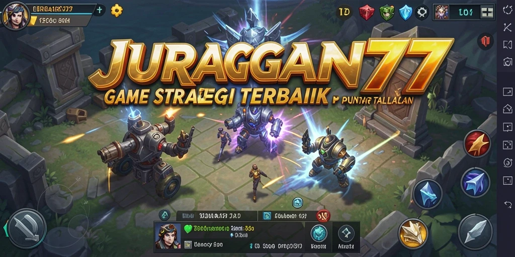 Screenshot gameplay JURAGAN77 menampilkan aksi strategi yang mendebarkan.