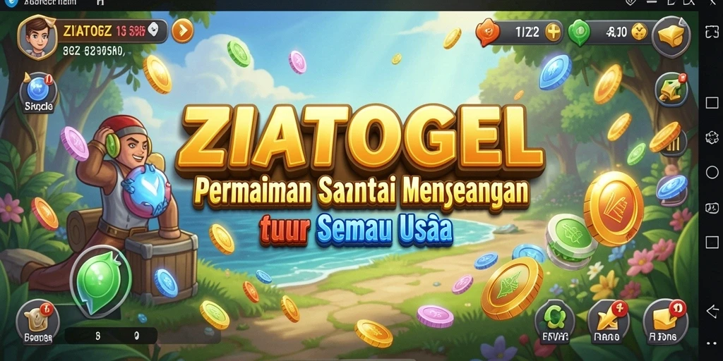 Tangkapan layar gameplay ZIATOGEL menampilkan tingkat keseruan yang tinggi.